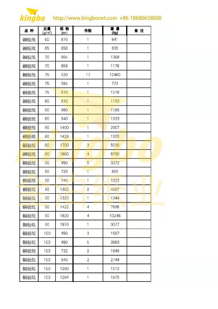 襯衣隔板專用白板紙